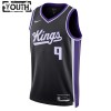 Barn Sacramento Kings Tröja Kevin Huerter Nike 2023-24 Icon Edition Svart Swingman